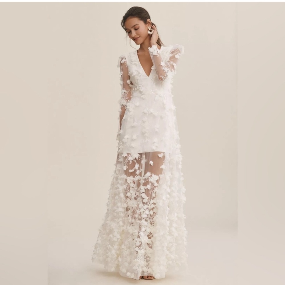 Helsi Blair 3D Appliqué Gown